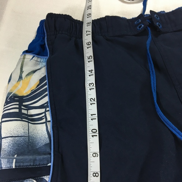 Nike Blue Men's Swim Trunks Pants Size Medium M - Picture 3 of 6